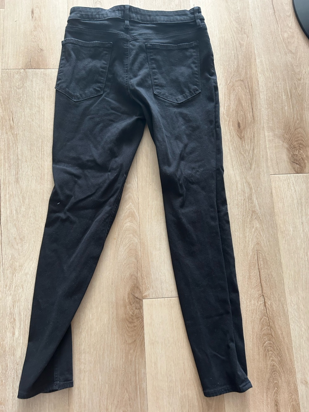 Athleta Black Flex Ultra Skinny Jeans in Black  size 12 - Picture 2 of 5